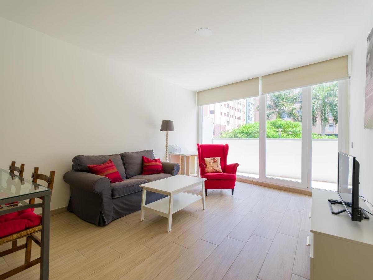 לאס פאלמס דה גראן קנאריה Homeforguest Apartamento Con Terraza Y Parking En Las Canteras מראה חיצוני תמונה